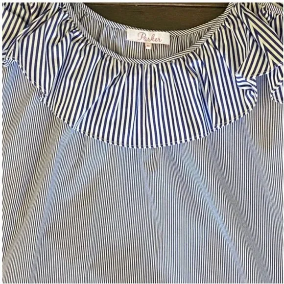 Parker "Maureen Combo" Blouse in Size XS - Picture 8 of 13